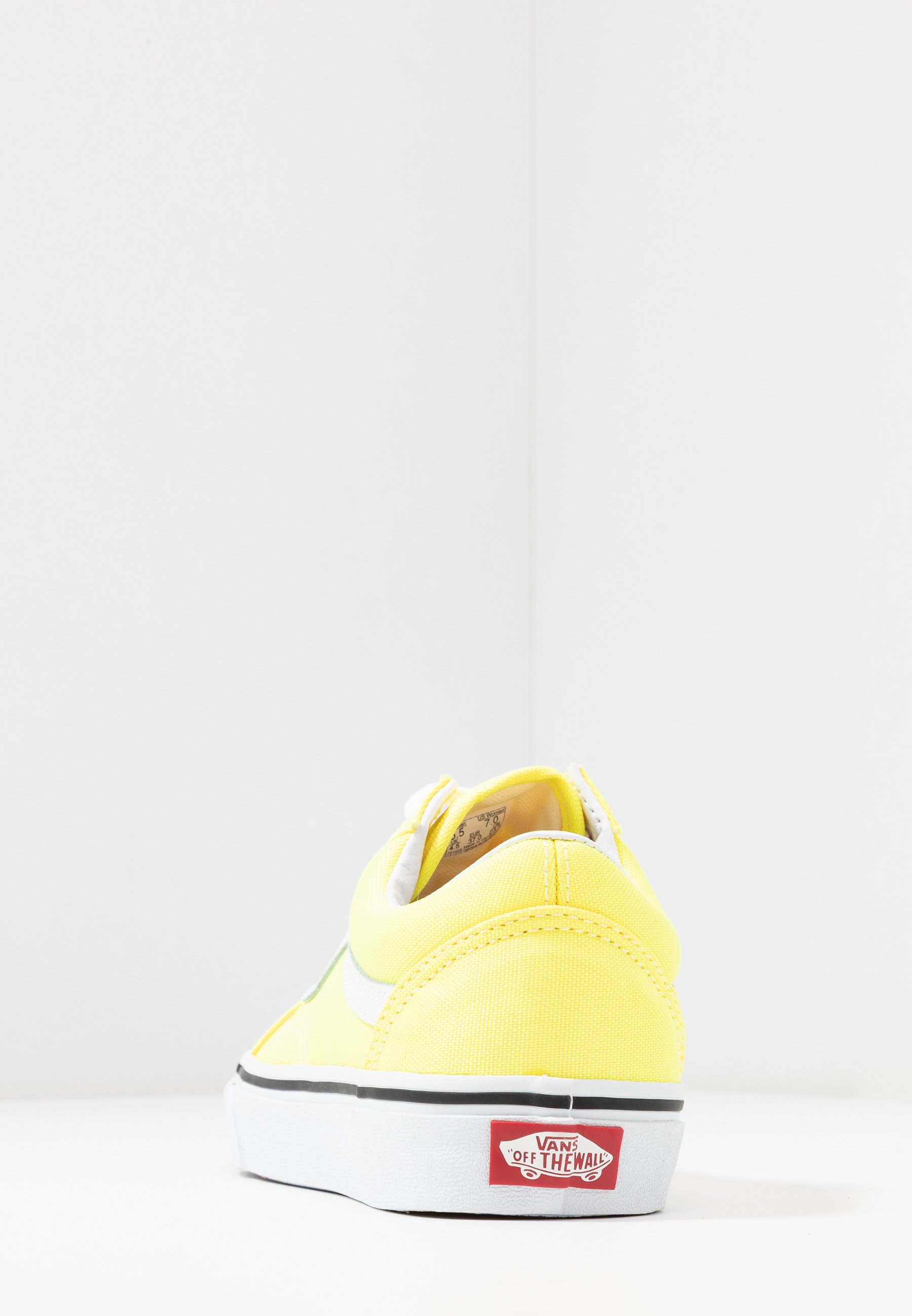 Vans UA OLD SKOOL - Sneakers laag - lemon tonic/true white/neongeel -  Zalando.be
