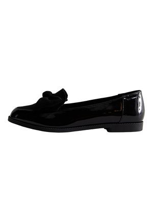 COMFORT BOW LOAFERS - Slip-ons - black
