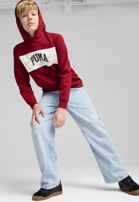 Puma SQUAD FL B - Jersey con capucha - intense red