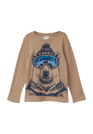 T-shirt à manches longues - sandstein