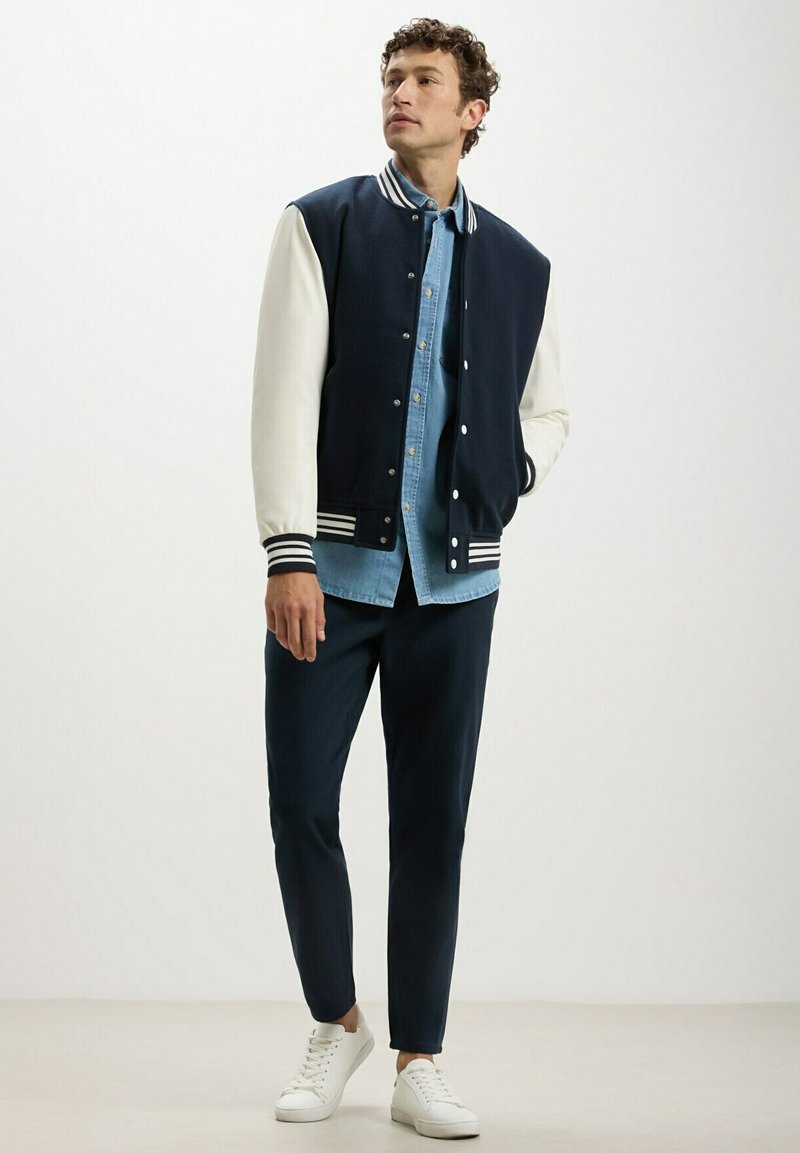 Calliope STILE COLLEGE Giubbotto Bomber blu/blu scuro Zalando.it
