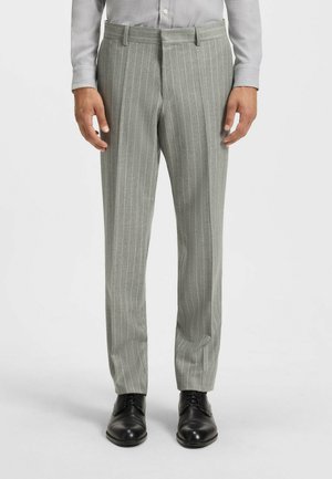 H-GENIUS - Pantaloni eleganti - silver one