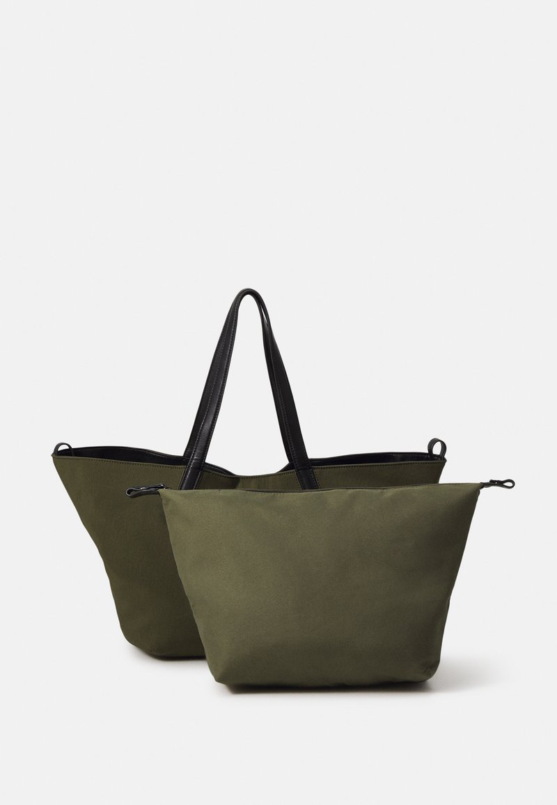 Borsa Rete Da Spiaggia Leberna - Verde, Leggera E Pieghevole 55x40x20 Cm