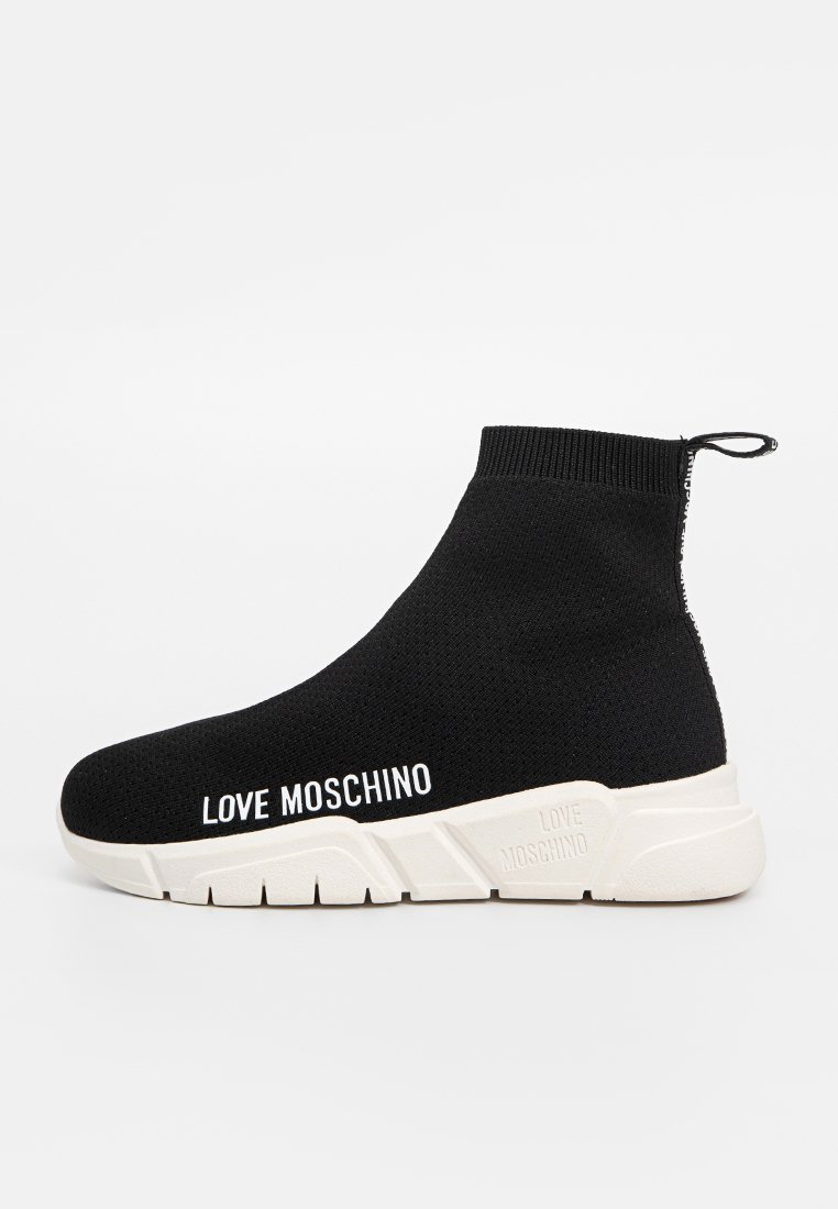 Love Moschino Sneakers hoog zwart Love Moschino Sneakers hoog zwart