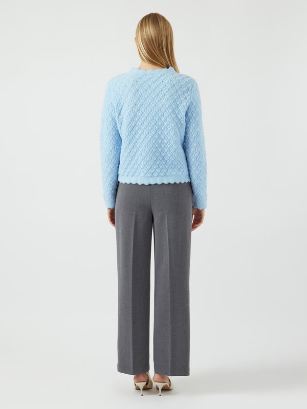 YASBUBBLE CARDIGAN - Cardigan - clear sky3