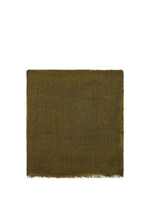Massimo Dutti LIGHTWEIGHT BLEND - Sciarpa - khaki