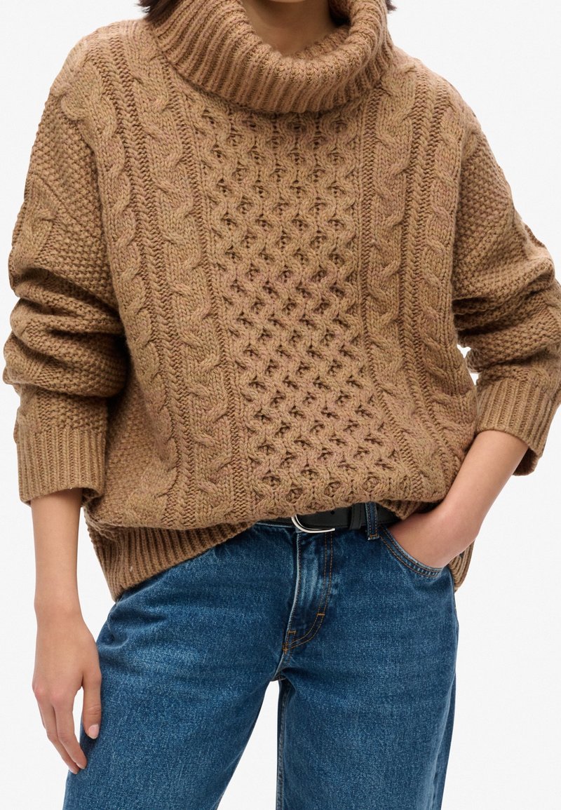 Superdry & Co Strickpullover - brown