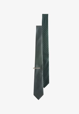 Next, TEXTURED WITH CLIP 2 PACK REGULAR - Krawatte - green