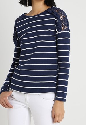 Langærmet T-shirt - blue