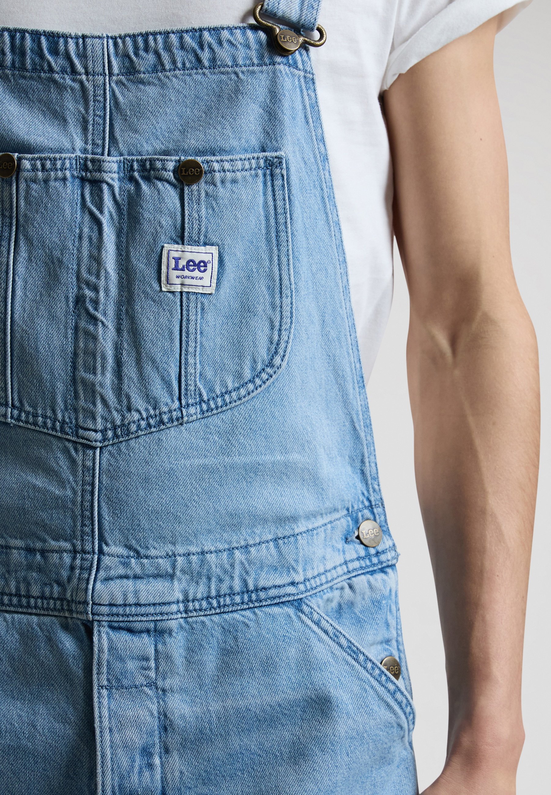 Lee BIB - Denim Dungarees - just me/blue denim - Zalando.ie