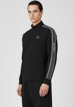 Tröja med dragkedja - black