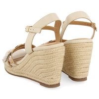 Gioseppo BACOOR - Sandali con zeppa - blanco