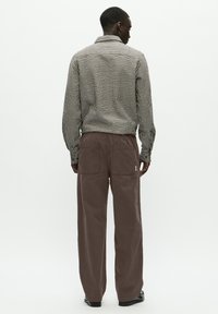 DOUBLE A BY W.W. WWLAX CASUAL STRIPE  - Stoffhose - delicioso