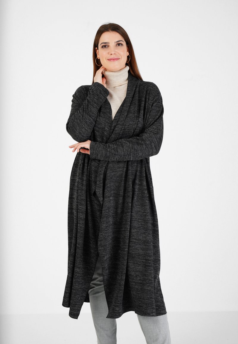 Damen Parkas | Modanisa Klassischer Mantel black/schwarz - KU72538 Damen Parkas | Modanisa Klassischer Mantel black/schwarz - KU72538