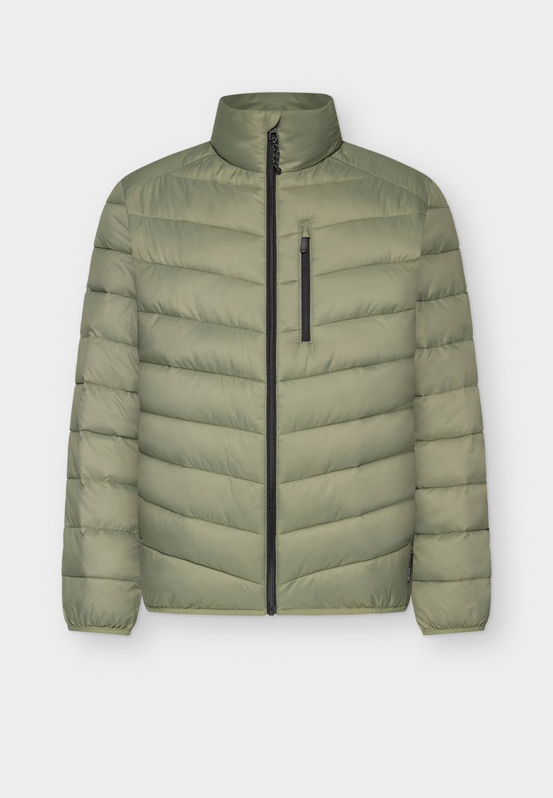 Tom Tailor Denim Winterjas donkergroen