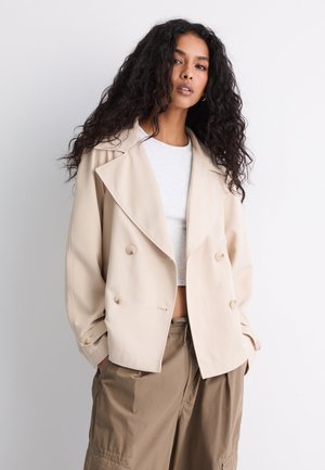 Stradivarius, Let jakke / Sommerjakker - mottled beige