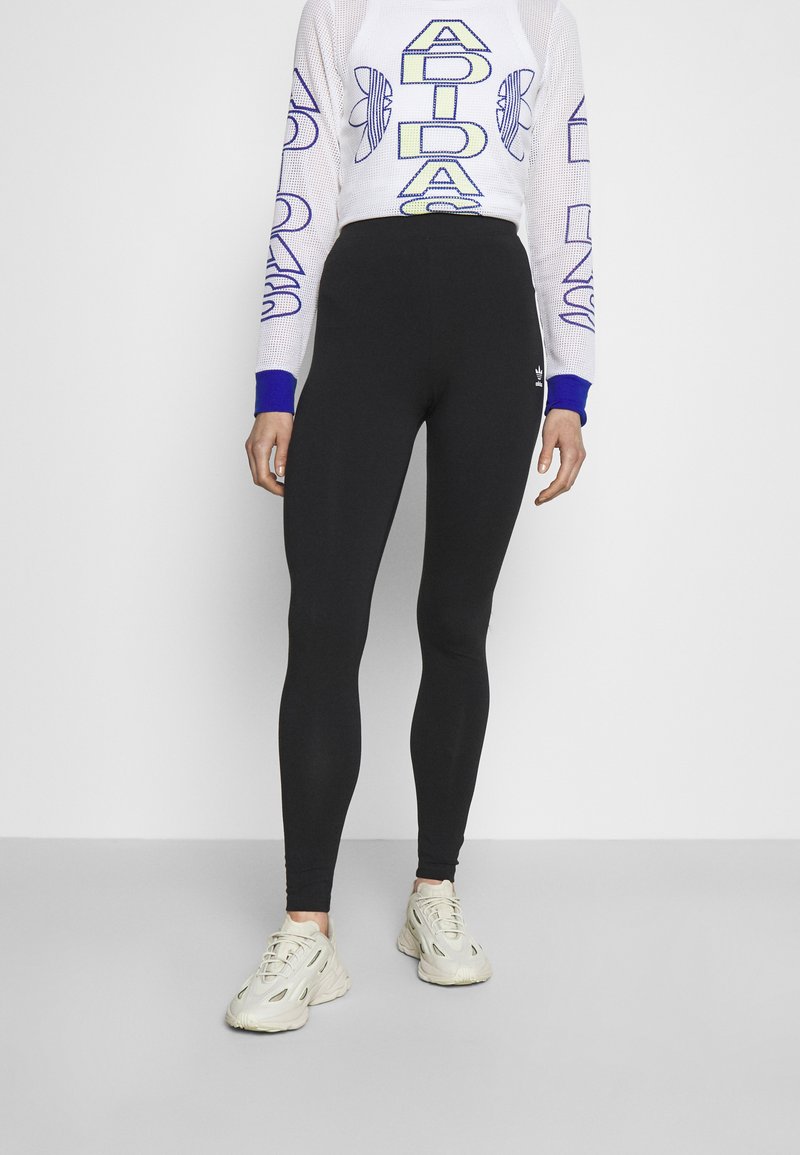 adidas Originals Leggings - Byxor - black/white