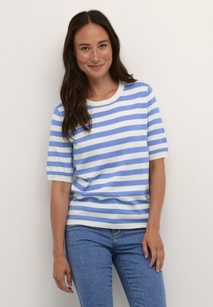 KALIZZA STRIPED - Tricou cu imprimeu - ultramarine turtle stripe