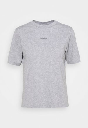 LOGO REGULAR - T-shirts - light grey melange