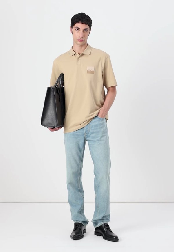 DUSPLITY - Polo shirt - medium beige4