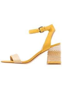 ALDO Páskové sandály  - mustard yellow