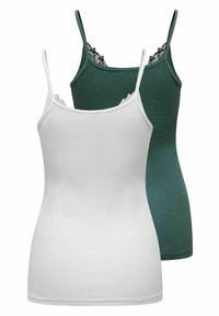 ONLY ONLKIRA LIFE SINGLET 2 PACK - Top - balsam green