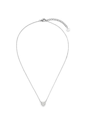 AUS SILBER MIT HERZ DETAIL - Necklace - silver-coloured