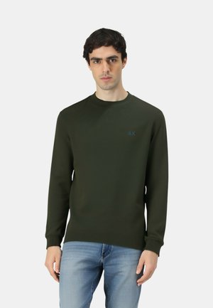 Strickpullover - dark green