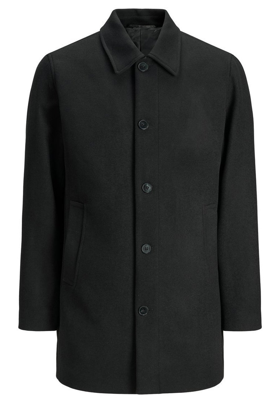 Black wool coat