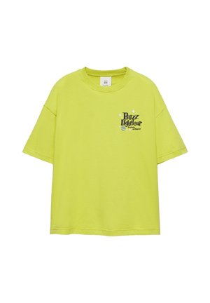 PULL&BEAR, TOY STORY BUZZ LIGHTYEAR - T-SHIRT - T-shirt imprimé - light green