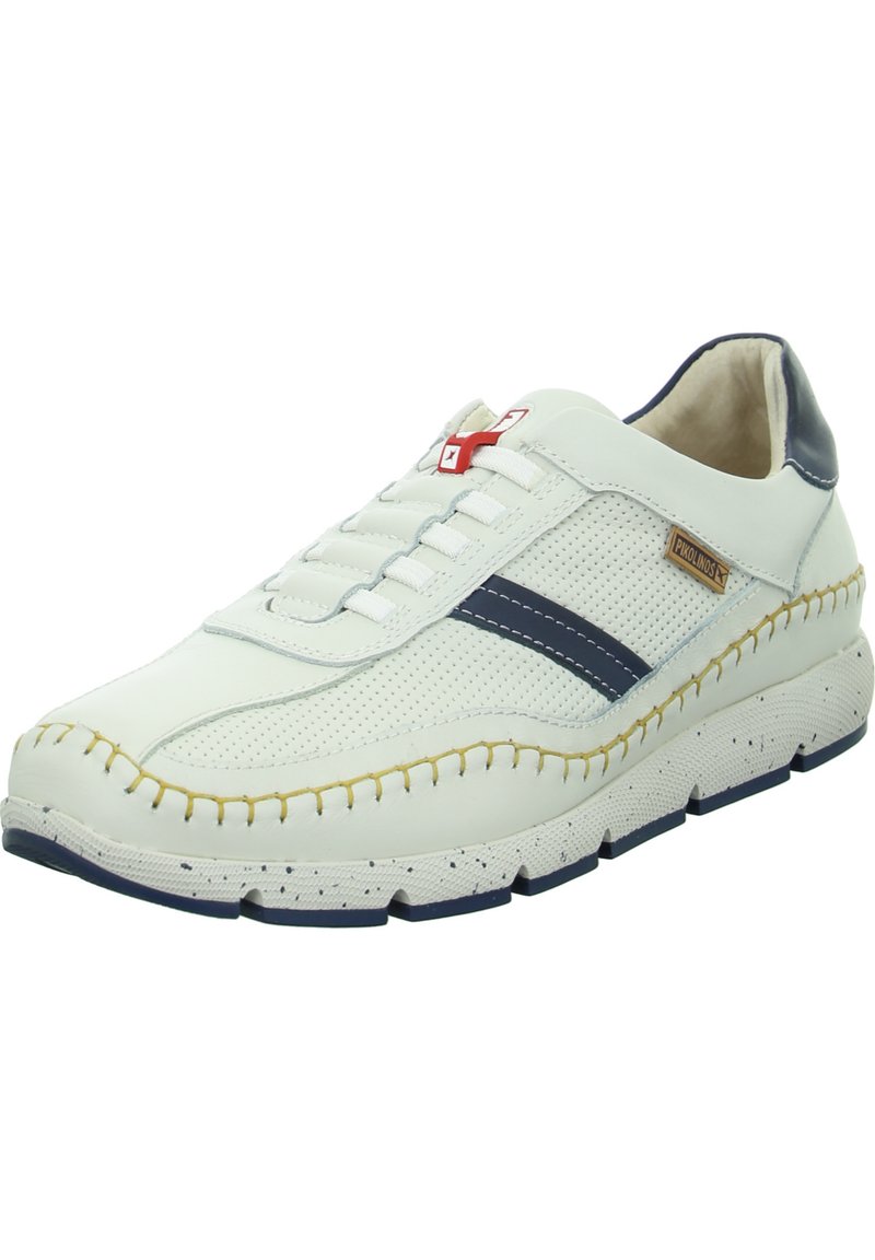 Herren Klassische Schnürer | Pikolinos Sportlicher Schnürer weiß kombi/offwhite - BG56530 Herren Klassische Schnürer | Pikolinos Sportlicher Schnürer weiß kombi/offwhite - BG56530
