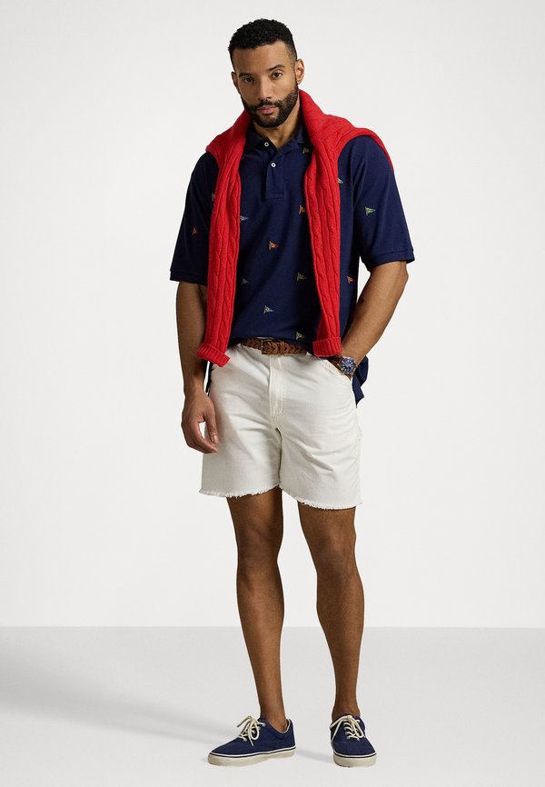 FLAG EMBROIDERED MESH POLO SHIRT - Polo shirt4