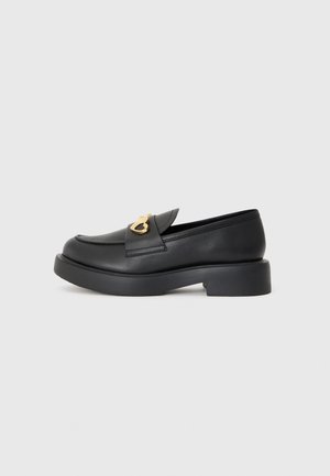 NEW CITY LOVE - Slip-ons - black