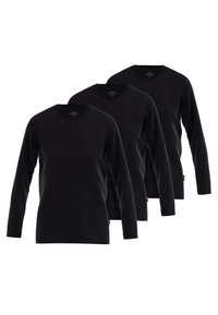 Unselected, schwarz dunkel uni