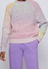 BOSS Striktrøje - multi-coloured
