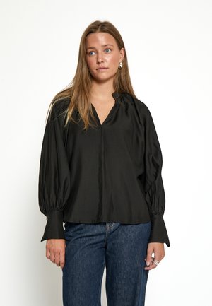 Bluse - black