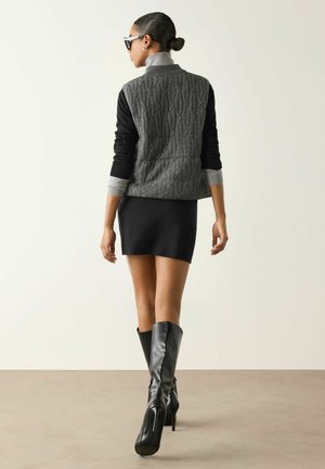 Falconeri, REVERSIBLE. - Vest - grey