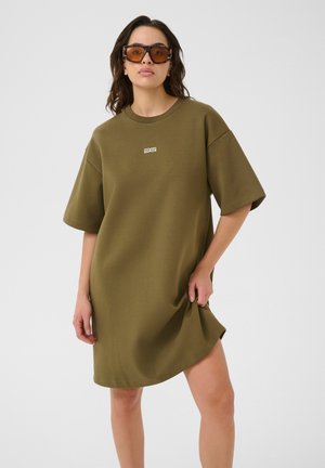 Jersey dress - sea turtle