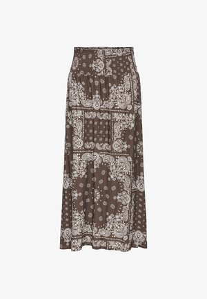 ONLY, Smock ONLSAKI Smock Long - Maxi sukně - chocolate martini