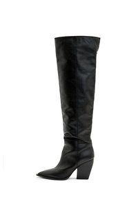 AllSaints REINA Overknees black/schwarz Zalando