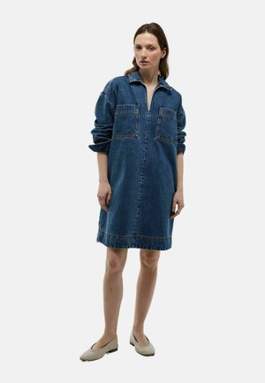 COURTE  - Robe en jean - stone denim