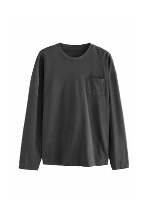 REGULAR FIT - LONG SLEEVE DYE HEAVYWEIGHT - Langarmshirt - charcoal