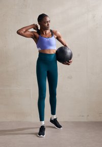 Under Armour HIGH - Sujetadores deportivos con sujeción alta - starlight/black/celeste