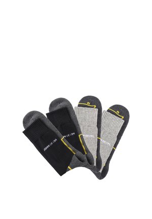 FUNKTIONS 4 PACK - Socken - x schwarz x grau meliert