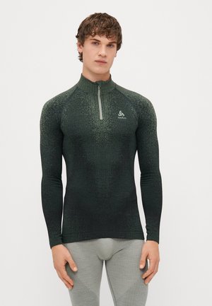 TURTLE NECK HALF ZIP PERFORMANCE WARM  - Spodné tričko - urban chic