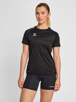 Hummel, XK CORE POLY - Тениска с щампа - black