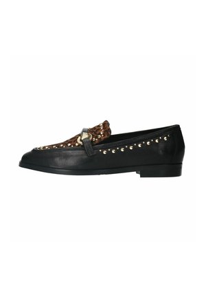 LOAFER MIT DETAILS - Slipper - schwarz