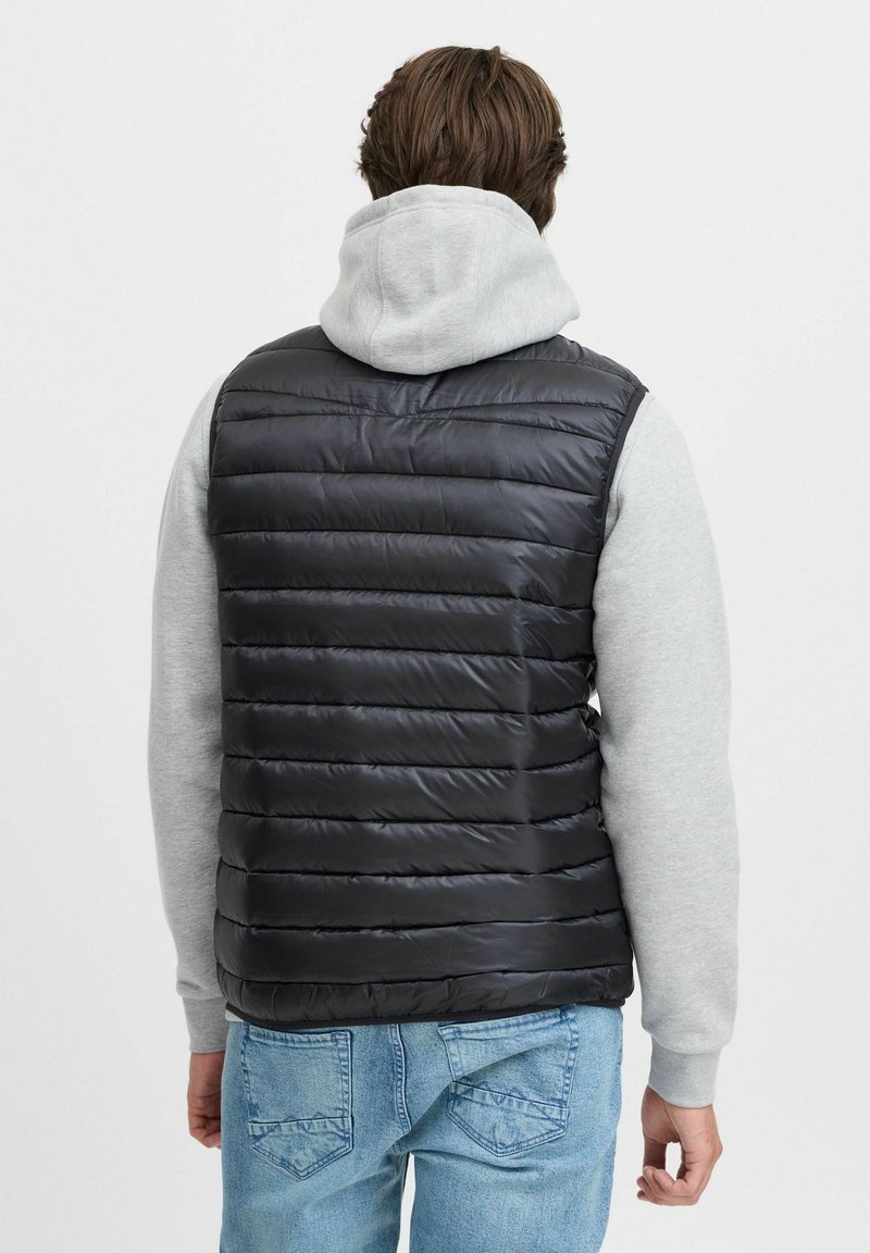 Gilet G.H. Bass Ultra Loft Homme - Taille L - Noir Et Gris - Léger, Zippé, Matelassé - Neuf