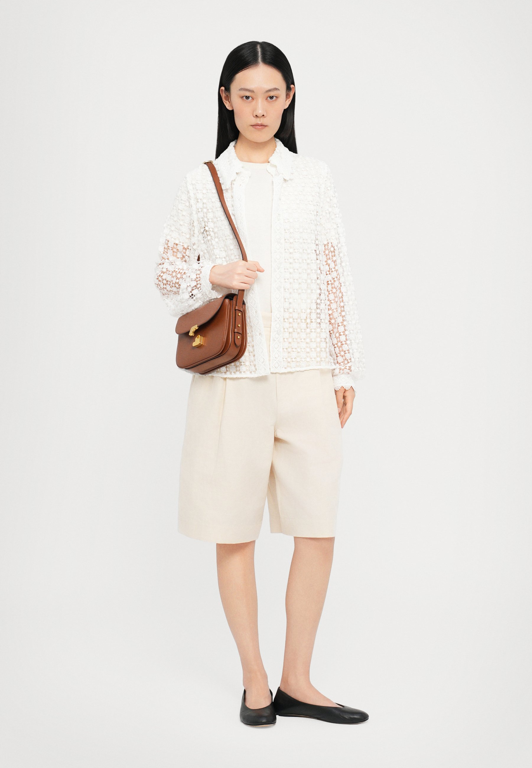 売れ筋商品|||ホフマン コペンハーゲン シャツ レディース トップス ARLETTE - Button-down blouse - white Hofmann Copenhagen ARLETTE - Button-down blouse - white