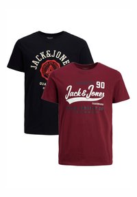 Unselected, schwarz rot